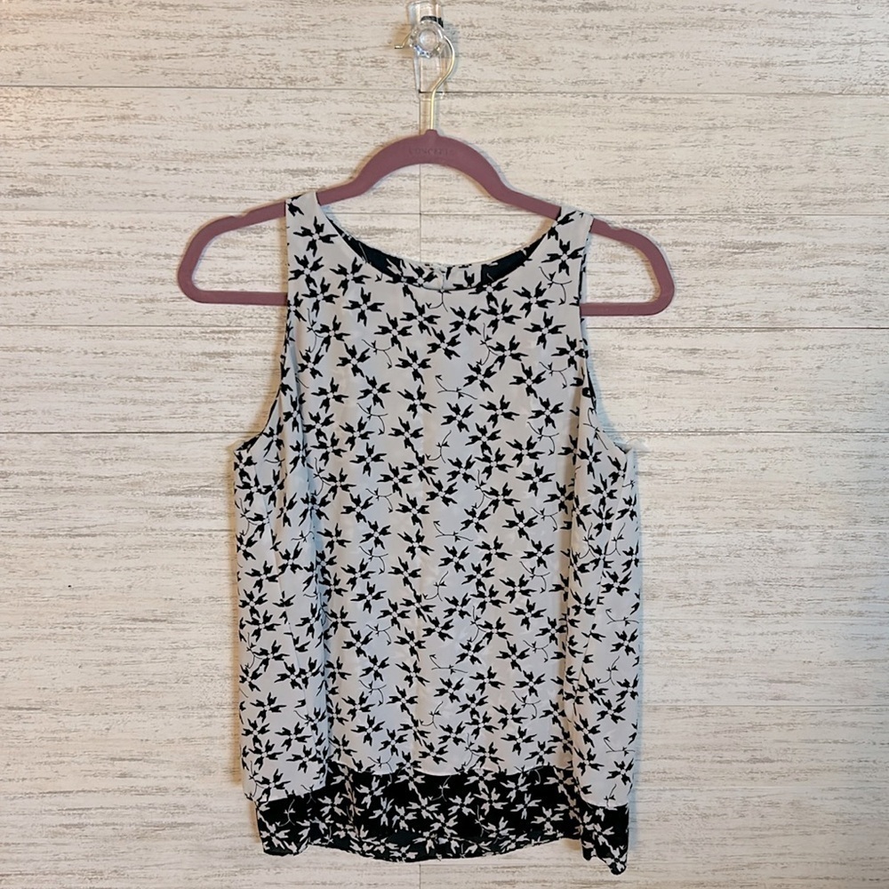 Premise Studio Double Layer Sleeveless Blouse l Size S